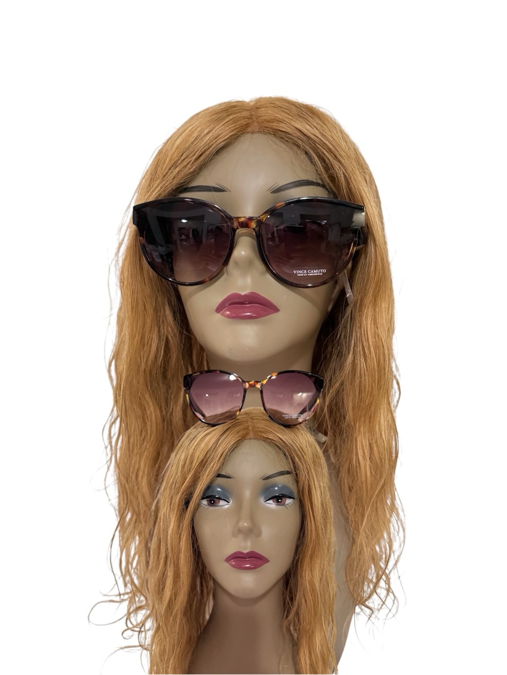 Vince Camuto Tortoiseshell Cat-Eye Sunglasses with Brown Gradient Lenses